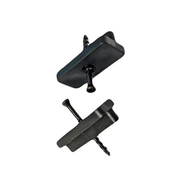 Clips para Deck - Plástico negro