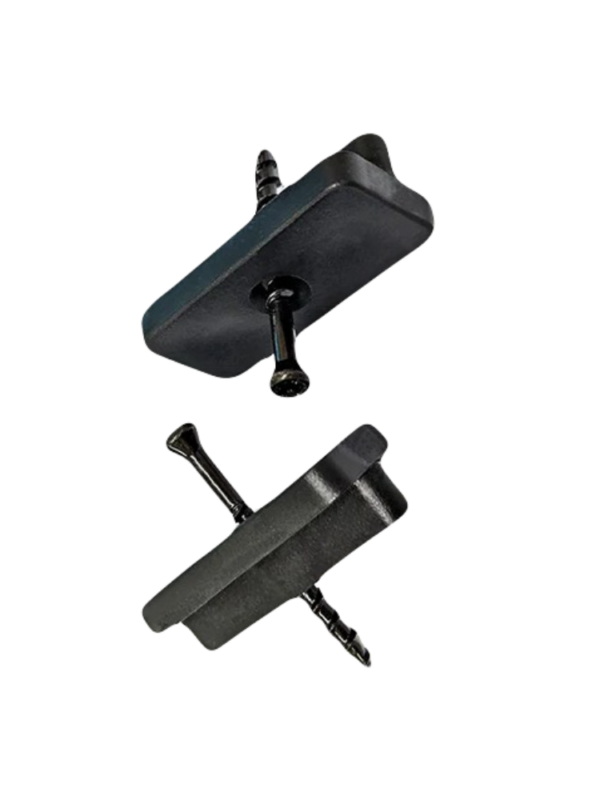 Clips para Deck - Plástico negro