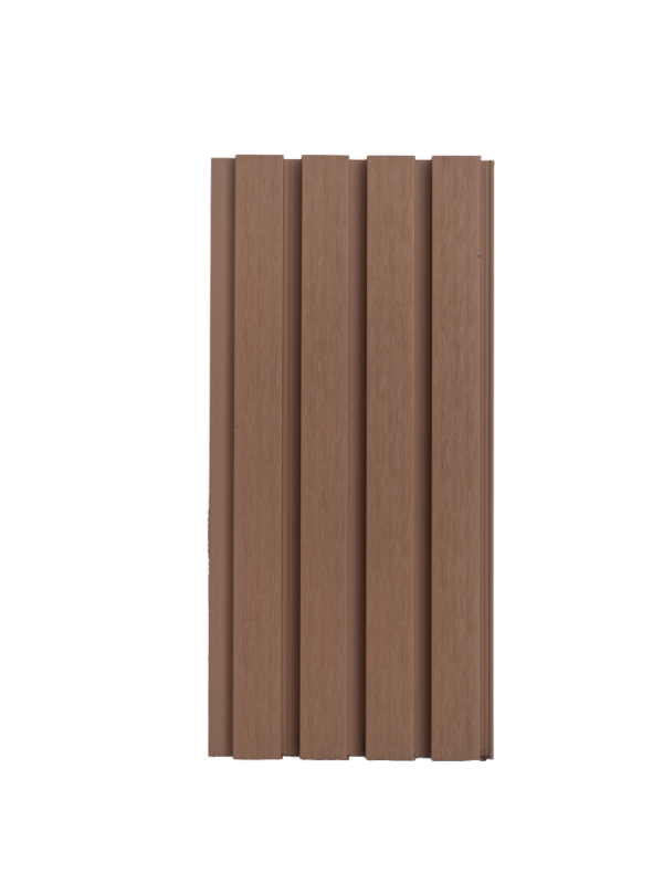 Panel Acanalado pared Exterior - Teca Clara
