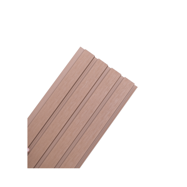 Panel Acanalado pared Exterior - Teca Clara