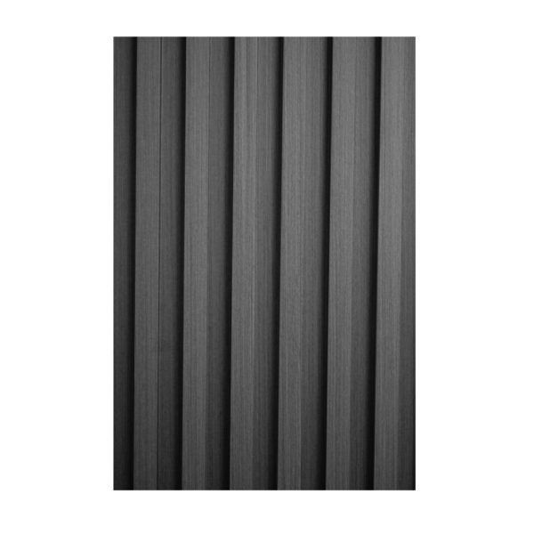 Panel Acanalado pared Interior - Gris Carbón