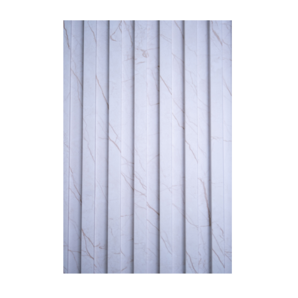 Panel Acanalado pared Interior - Mármol Calacatta