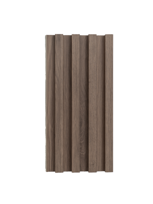 Panel Acanalado pared Interior - Nogal Ahumado